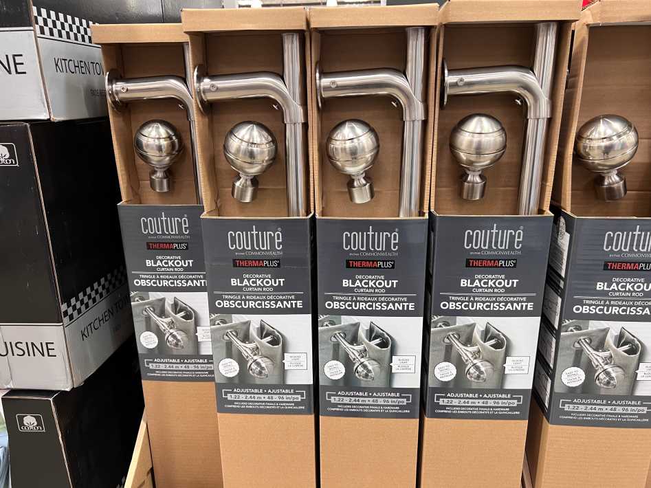 DECORATIVE CURTAIN ROD view 2