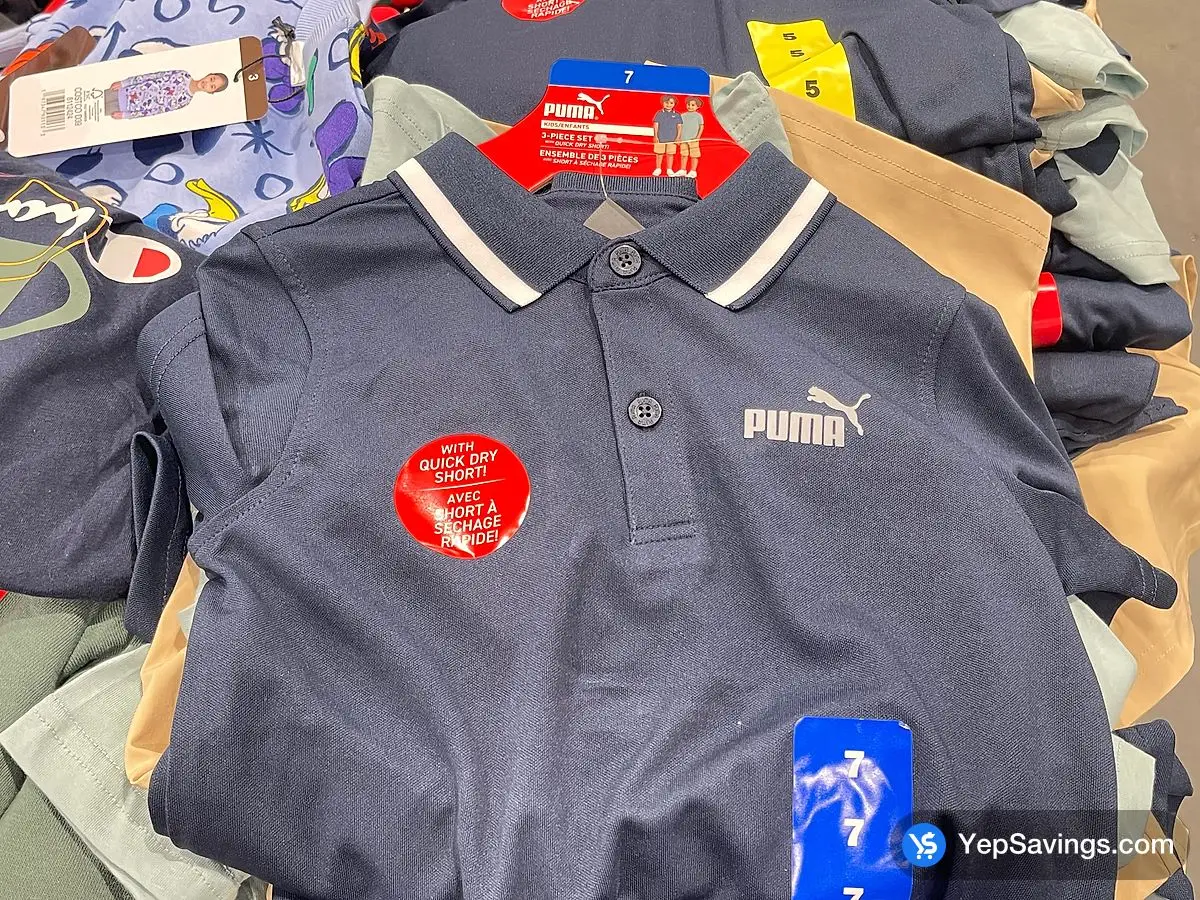 Costco PUMA 3 PC GOLF SET BOYS SIZES 4-10 - Canada (ITM 7321112)