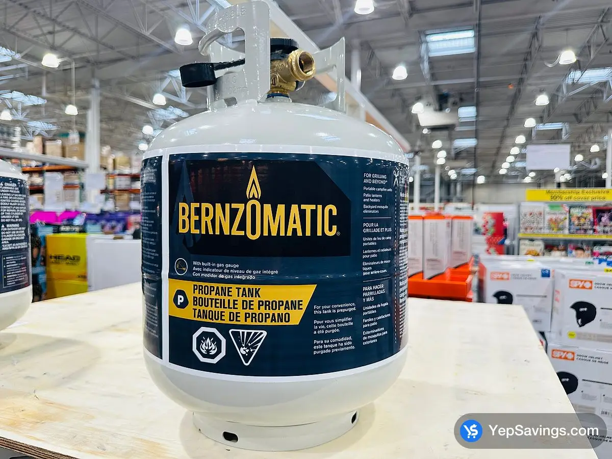 Costco BERNZOMATIC PROPANE TANK 20LB WITH GAUGE - Canada (ITM 415477)