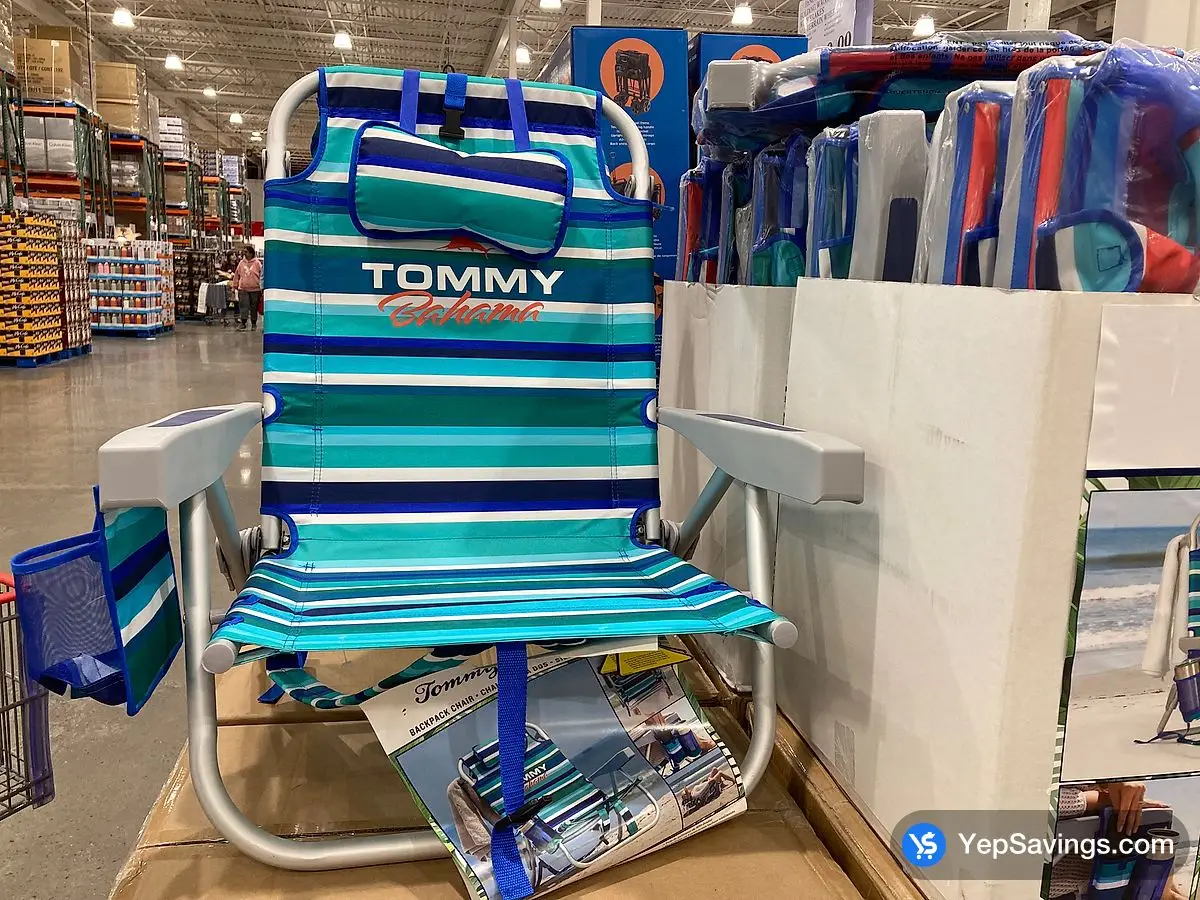 Costco TOMMY BAHAMA BACKPACK BEACH CHAIR - Canada (ITM 1819490)