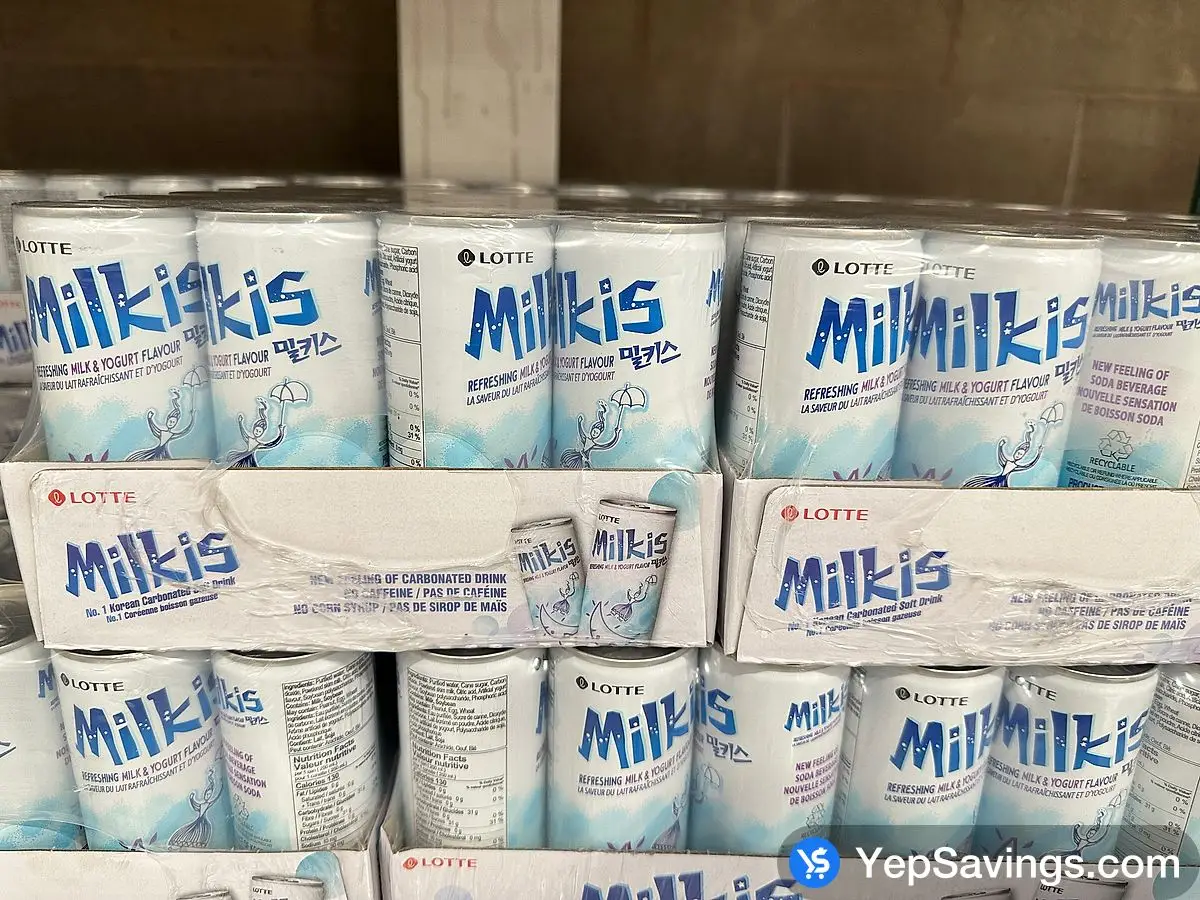 MILKIS CARBONATED SOFT DRINK 24 x 250 ml ITM 1730102 at Costco