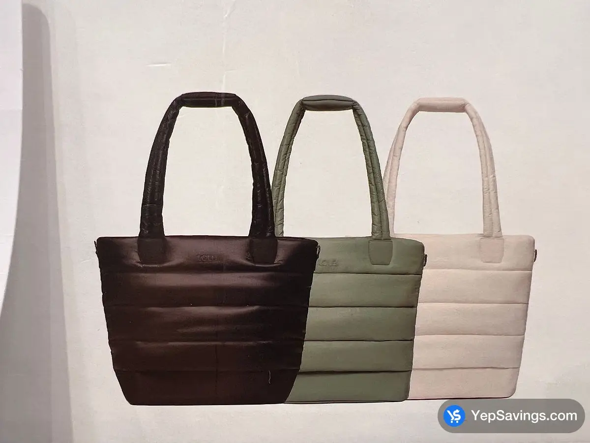 Costco LOLË PUFFER TOTE BAG ONE SIZE - Canada (ITM 2823771)