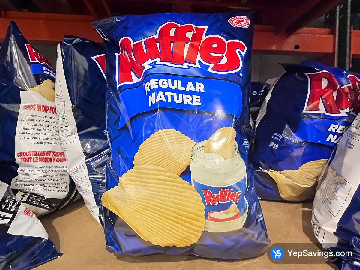 Costco RUFFLES REGULAR 612 g - Canada (ITM 1696237)