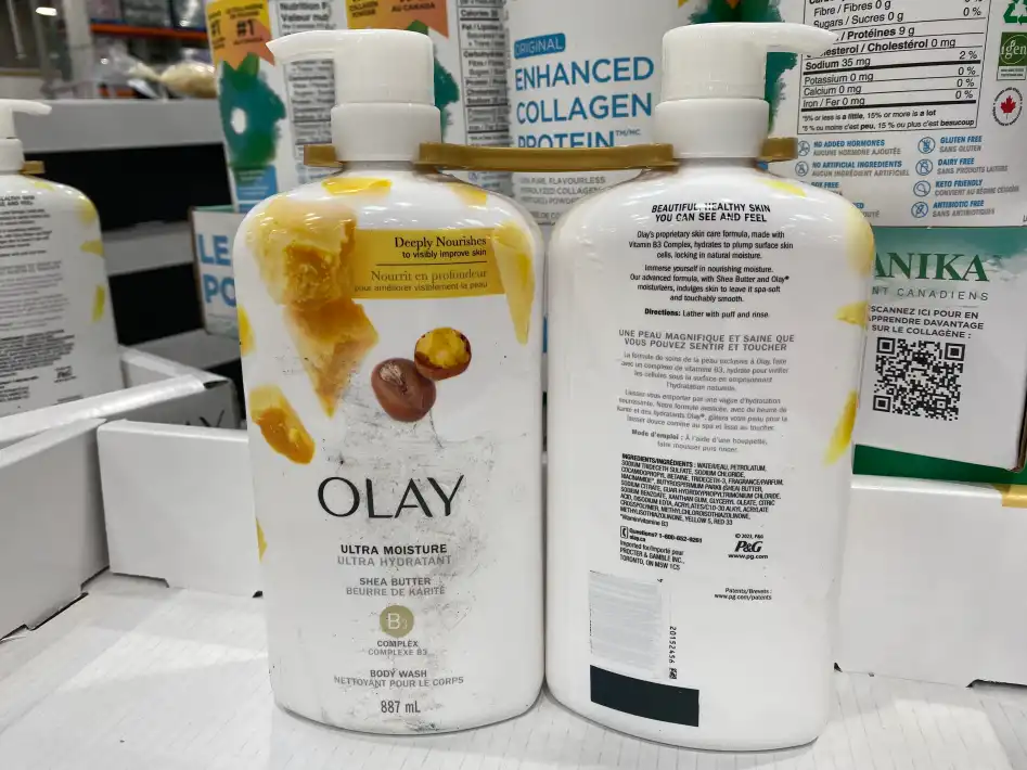 OLAY BODY WASH 2 x 887 mL ITM 1742263 at Costco