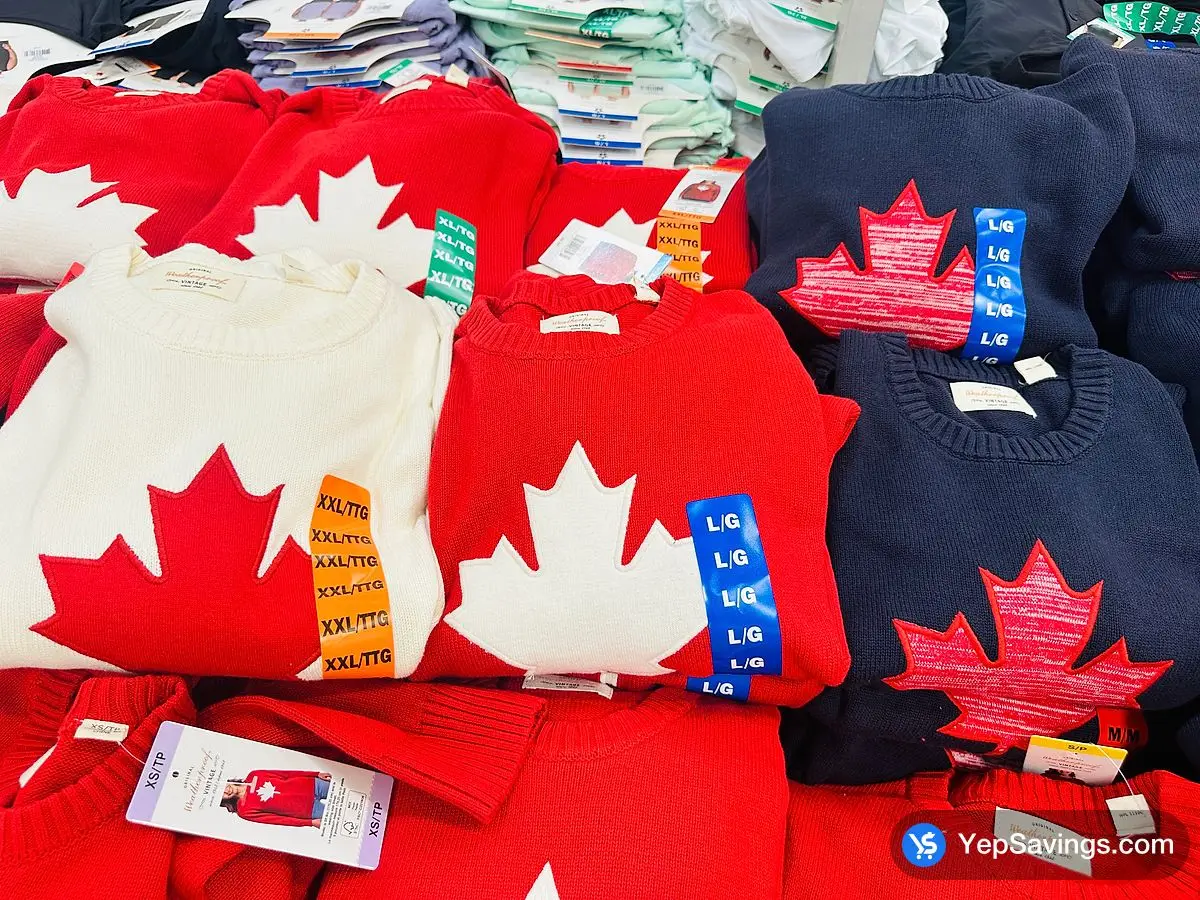 Costco WEATHERPROOF VINTAGE CANADA CREW SWEATER WOMENS SIZE XS - XXL - Canada (ITM 1888749)