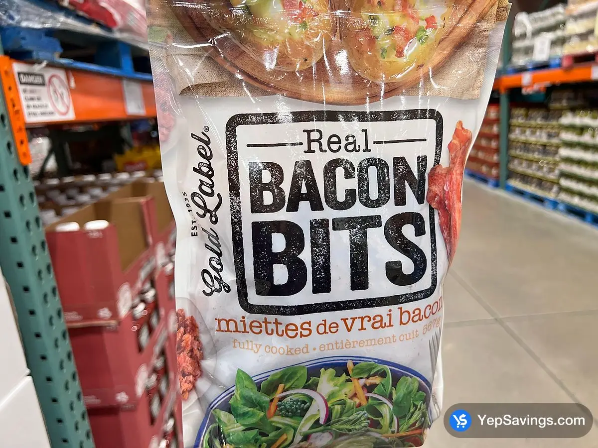 Costco GOLD LABEL BACON BITS 567 g - Canada (ITM 1777952)