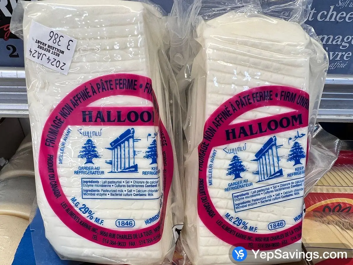 Costco KARNIE HALLOOM CHEESE 800 g - Canada (ITM 1360807)
