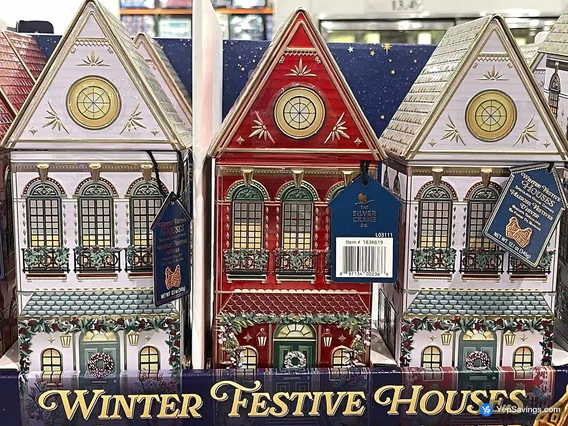 Costco SILVER CRANE HOUSE TIN 350 g - Canada (ITM 1836619)