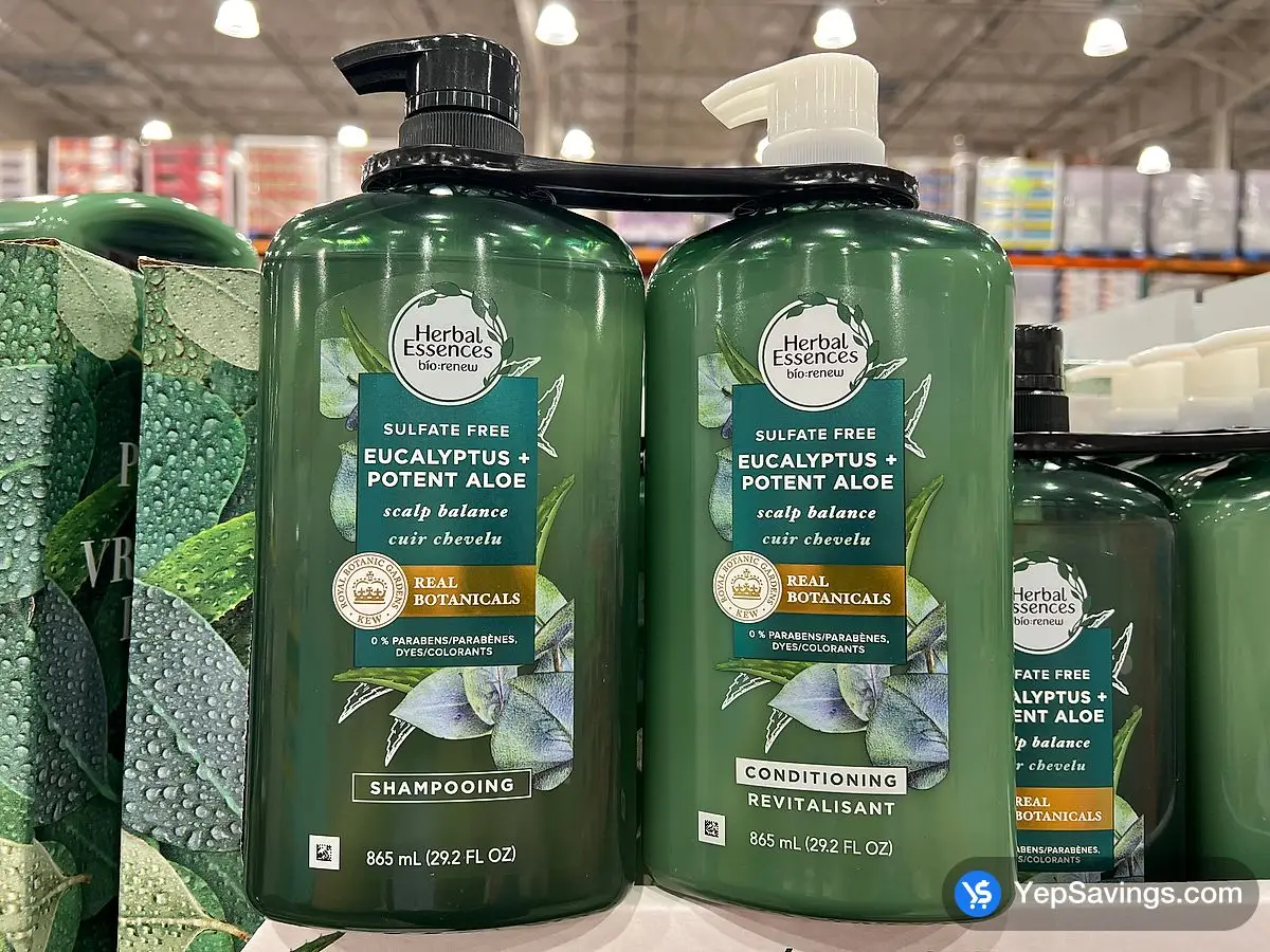 Costco HERBAL ESSENCE BIO RENEW SH/CD 2 x 865 mL - Canada (ITM 1351140)