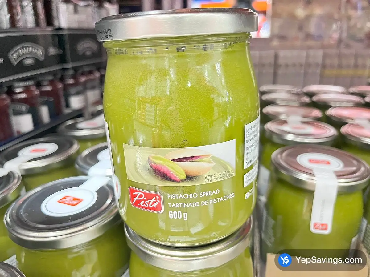 Costco PISTI PISTACHIO CREAM 600 g - Canada (ITM 1607671)