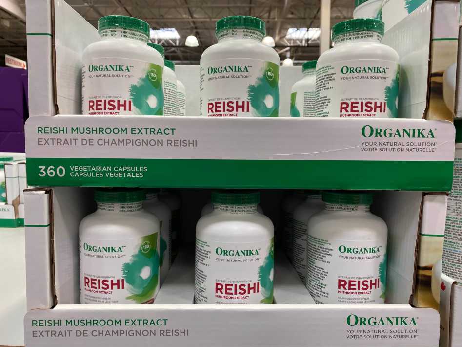 ORGANIKA REISHI MUSHROOM 360 VEC "APSULES ITM 1153584 at Costco