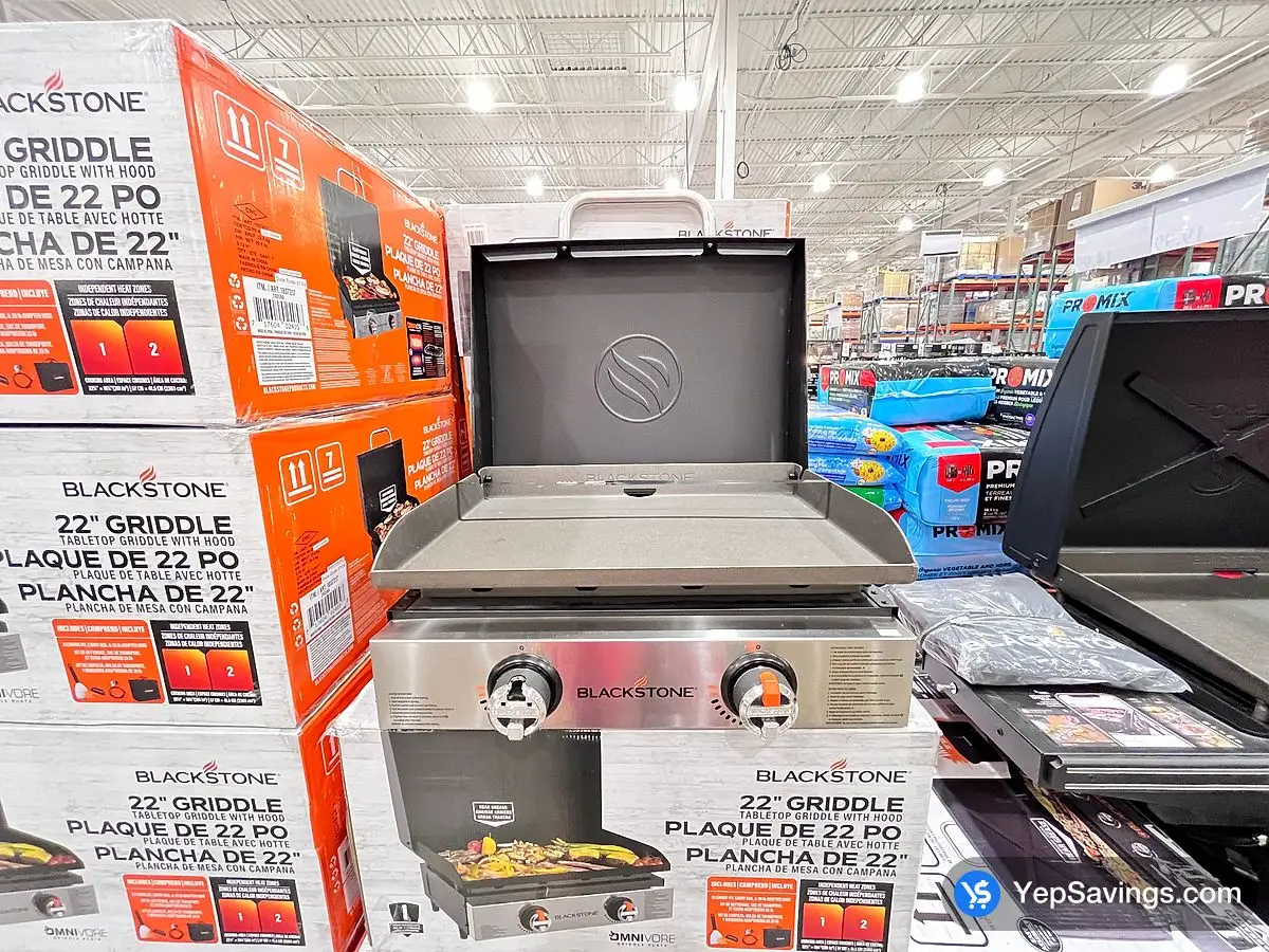 Costco BLACKSTONE 22 " PROPANE GAS GRIDDLE 24,000 BTU - Canada (ITM 1807217)