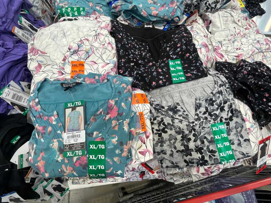 NICOLE MILLER PRINTED RUCHED T-SHIRT + LADIES SIZES S-XXXL at Costco ...