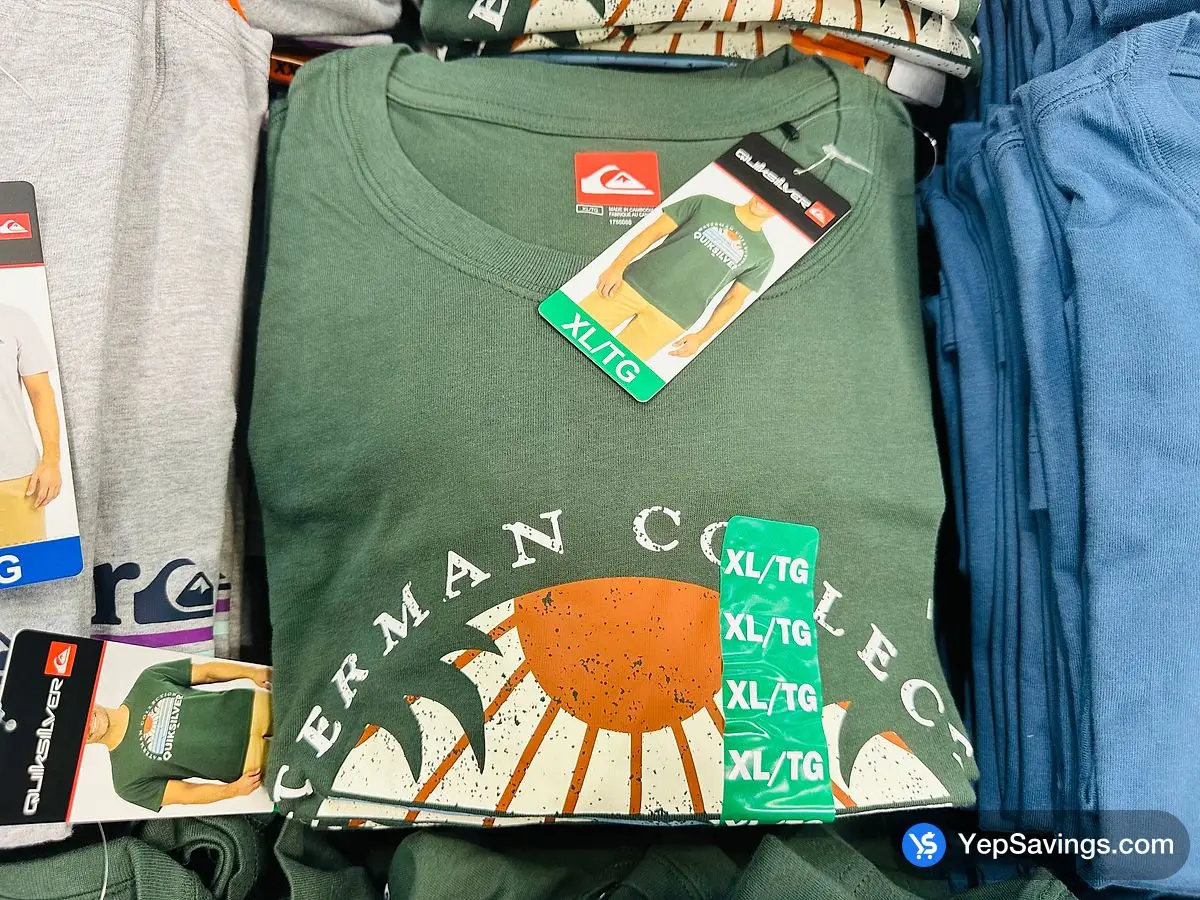 QUIKSILVER T - SHIRT + MENS SIZES S - XXL ITM 1755085 at Costco