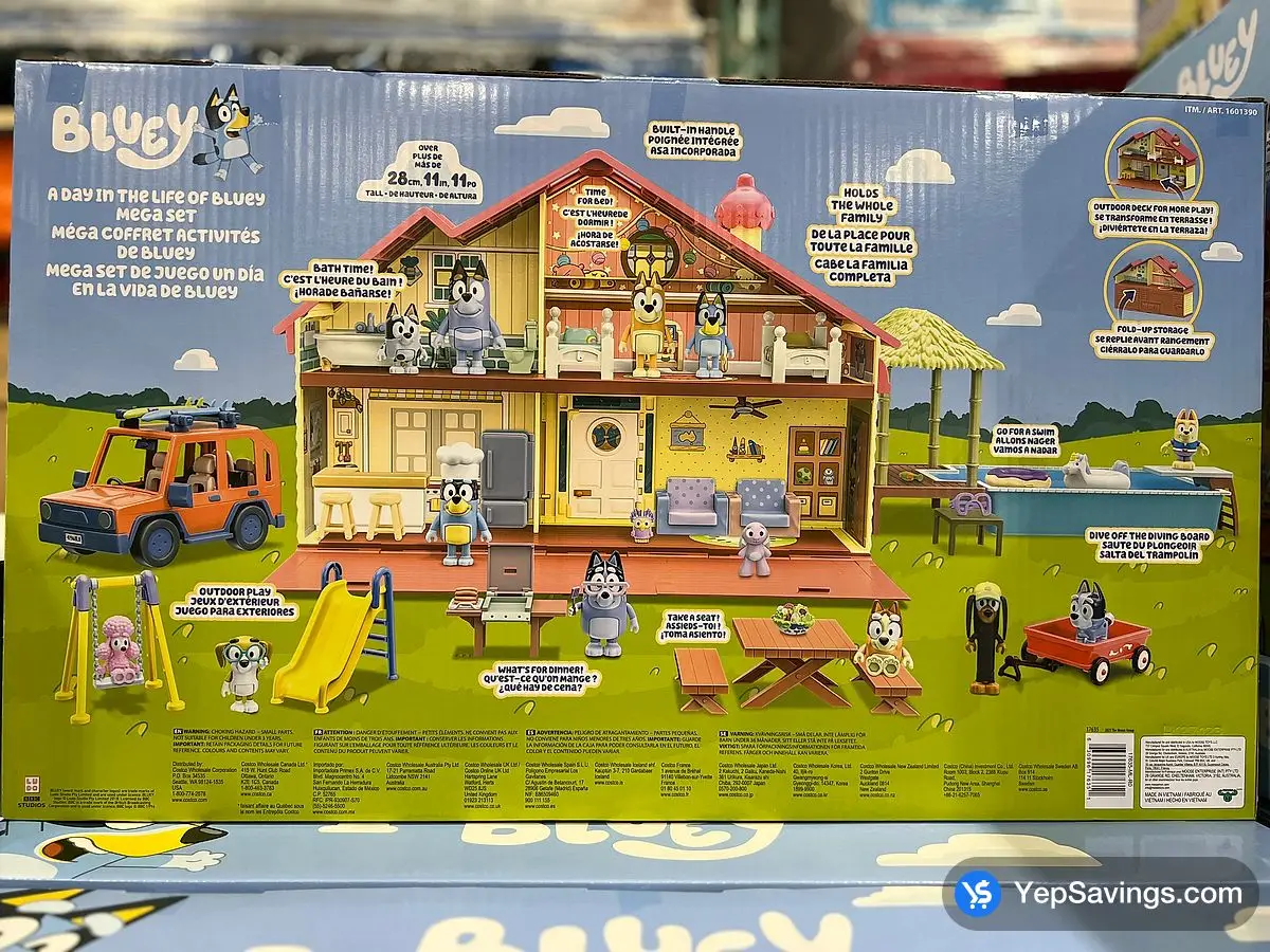 Costco BLUEY ULTIMATE MEGA SET 40 PIECE SET - Canada (ITM 1601390)