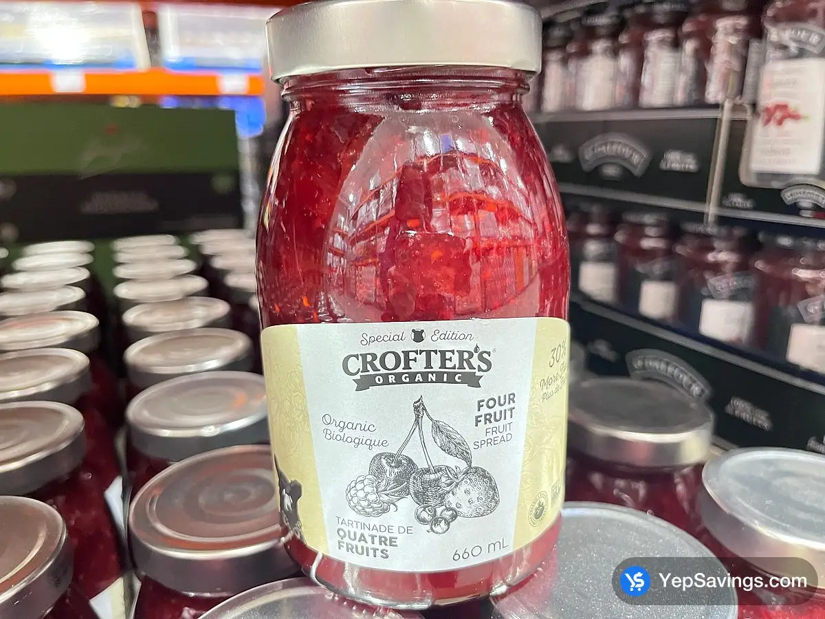 Costco CROFTER'S FOUR FRUIT SPREAD 660 mL - Canada (ITM 1835643)