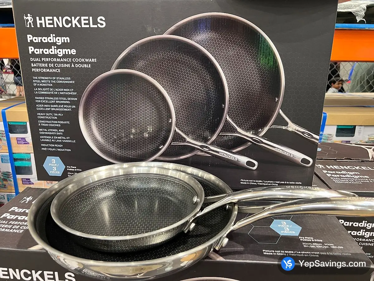 Costco ZWILLING PARADIGM SKILLET SET 3 PIECES - Canada (ITM 1766738)