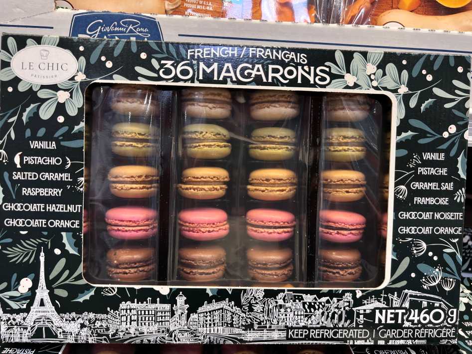 Costco LE CHIC PATISSIER FRENCH MACARONS 36 count 460 g - Canada (ITM 1647503)