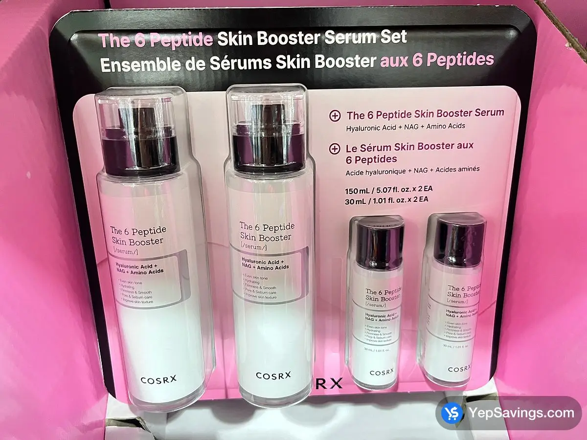 Costco COSRX PEPTIDE 6 BOOSTER 2x150 mL 2x30 mL - Canada (ITM 1879574)