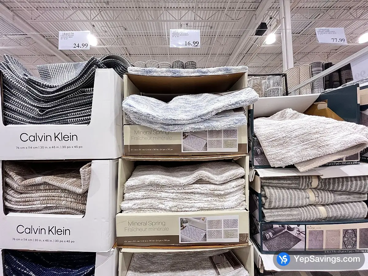 Costco MINERAL SPRINGS COTTON BATHMAT 24 " X 36 " - Canada (ITM 1727307)