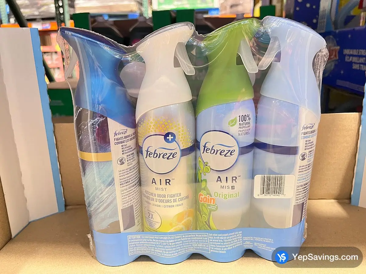 FEBREZE AIR EFFECTS PACK OF 4 ITM 8827196 at Costco