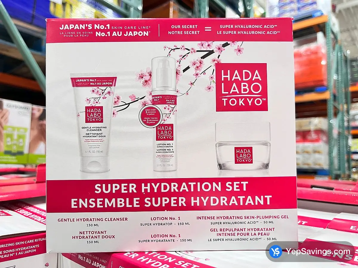 Costco HADA LABO TOKYO SUPER HYDRATION 3 - STEP 3 pieces - Canada (ITM 1845220)
