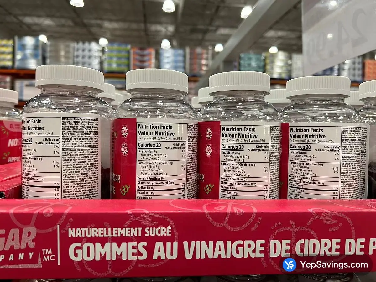 NO SUGAR GINGER AND TURMETRIC 90 GUMMIES ITM 3686868 at Costco