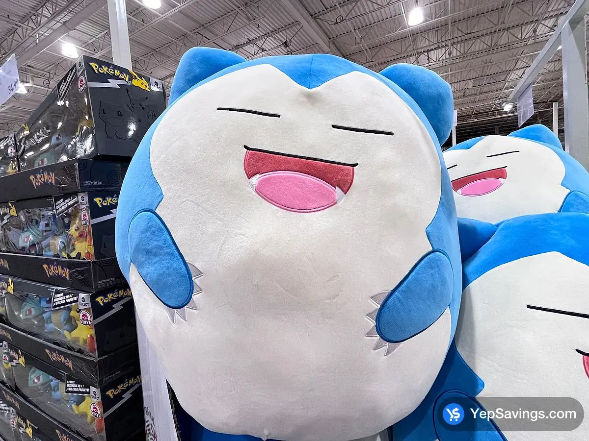 Costco SQUISHMALLOWS 24 POKEMON PLUSH PIKACHU & SNORLAX - Canada (ITM 1784976)