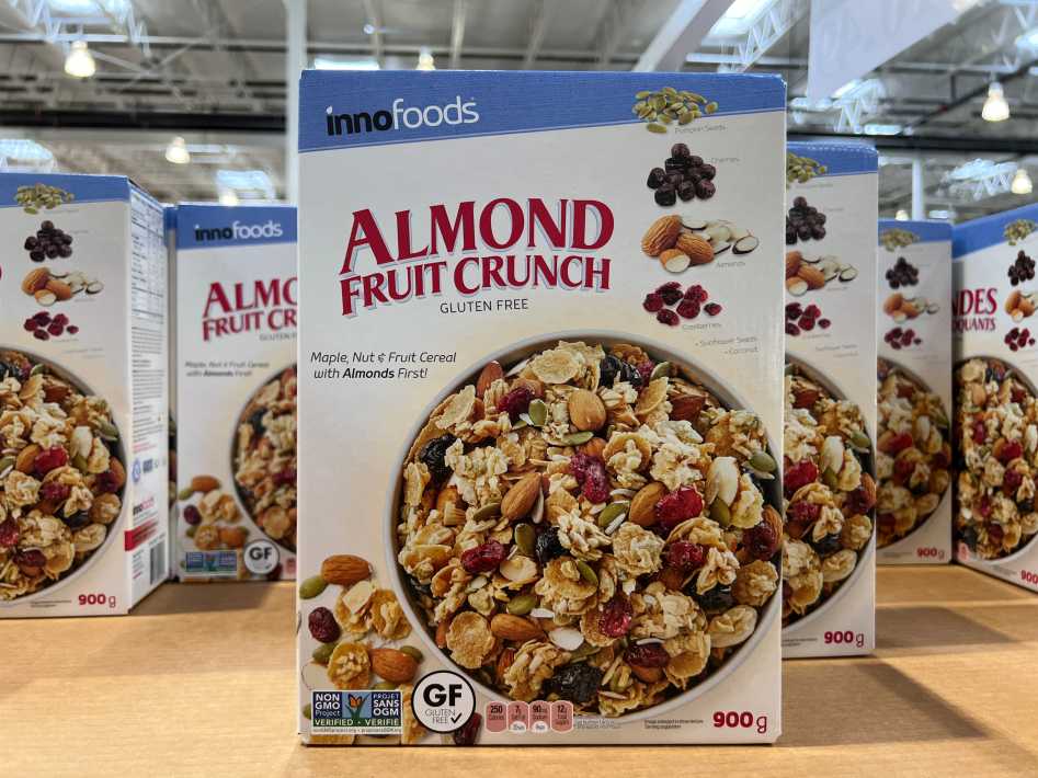 INNO FOODS ALMOND FRUIT CRUNCH 900 g ITM 1494819 at Costco