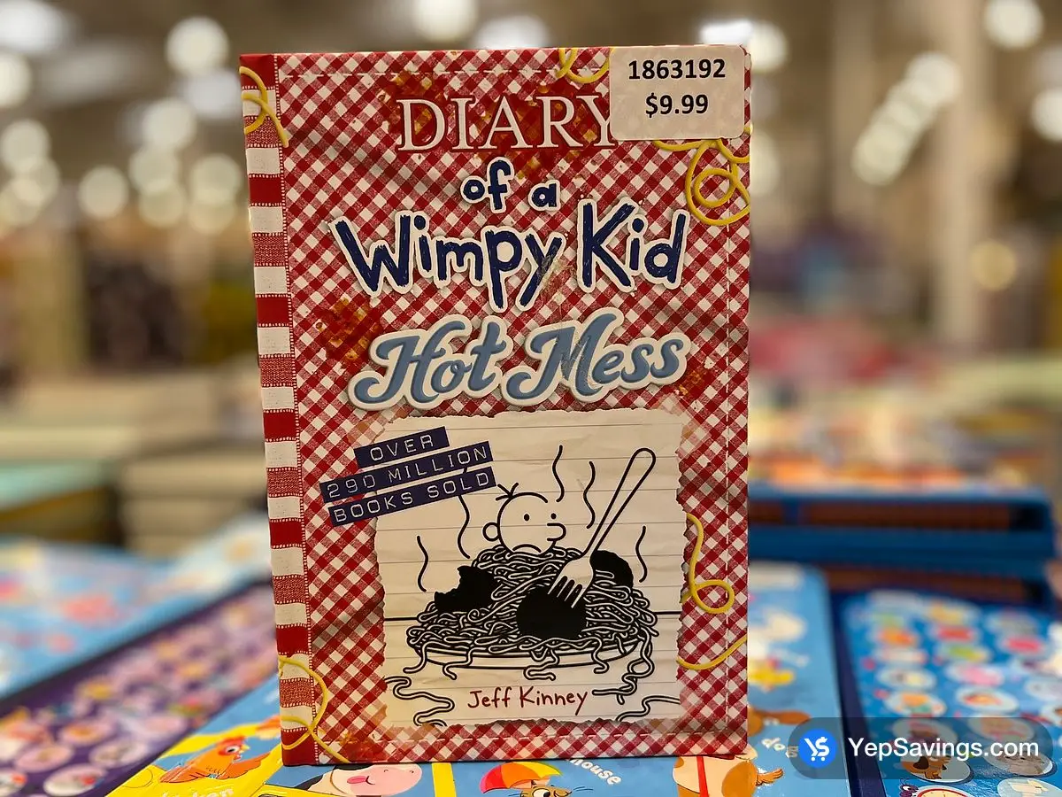 Costco DIARY of a Wimpy Kid Hot Mess Jeff Kinney - Canada (ITM 1863192)