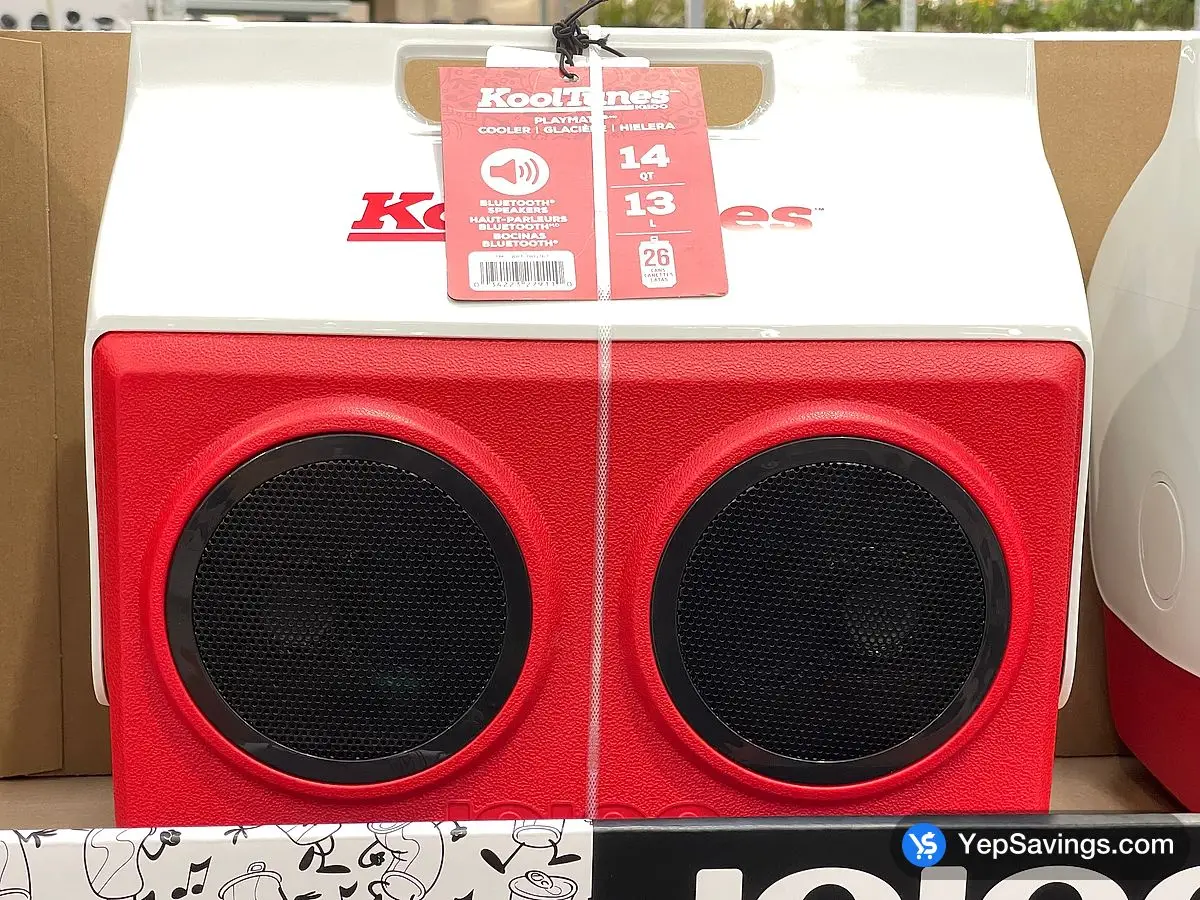 Costco KOOLTUNES PLAYMATE BLUETOOTH COOLER 14 qt ( 13 L ) - Canada (ITM 1811767)