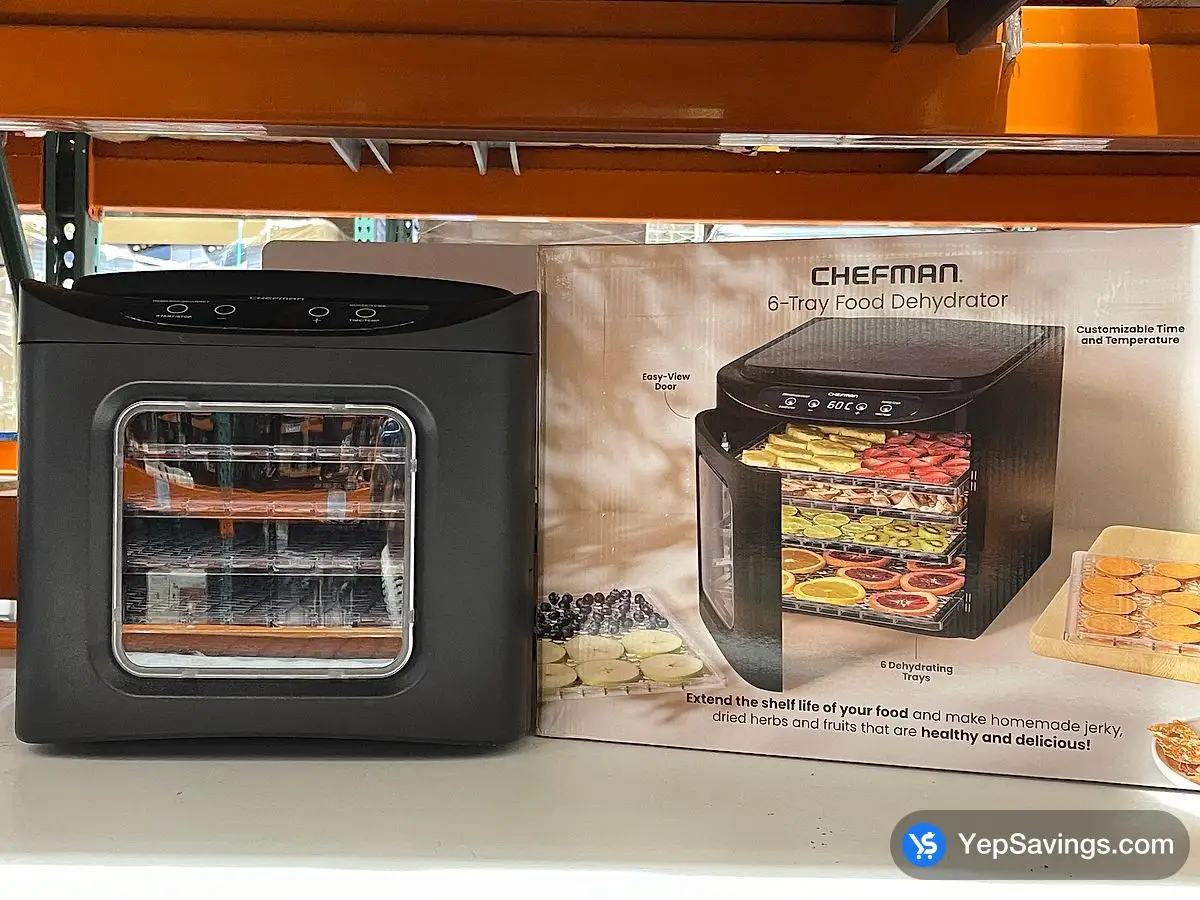 Costco CHEFMAN FOOD DEHYDRATOR 6 - TRAY - Canada (ITM 1906396)