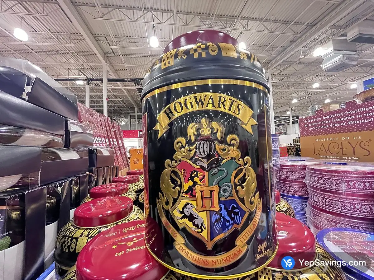 Costco NEW ENGLISH HARRY POTTER TEA TIN 240 count - Canada (ITM 1864465)