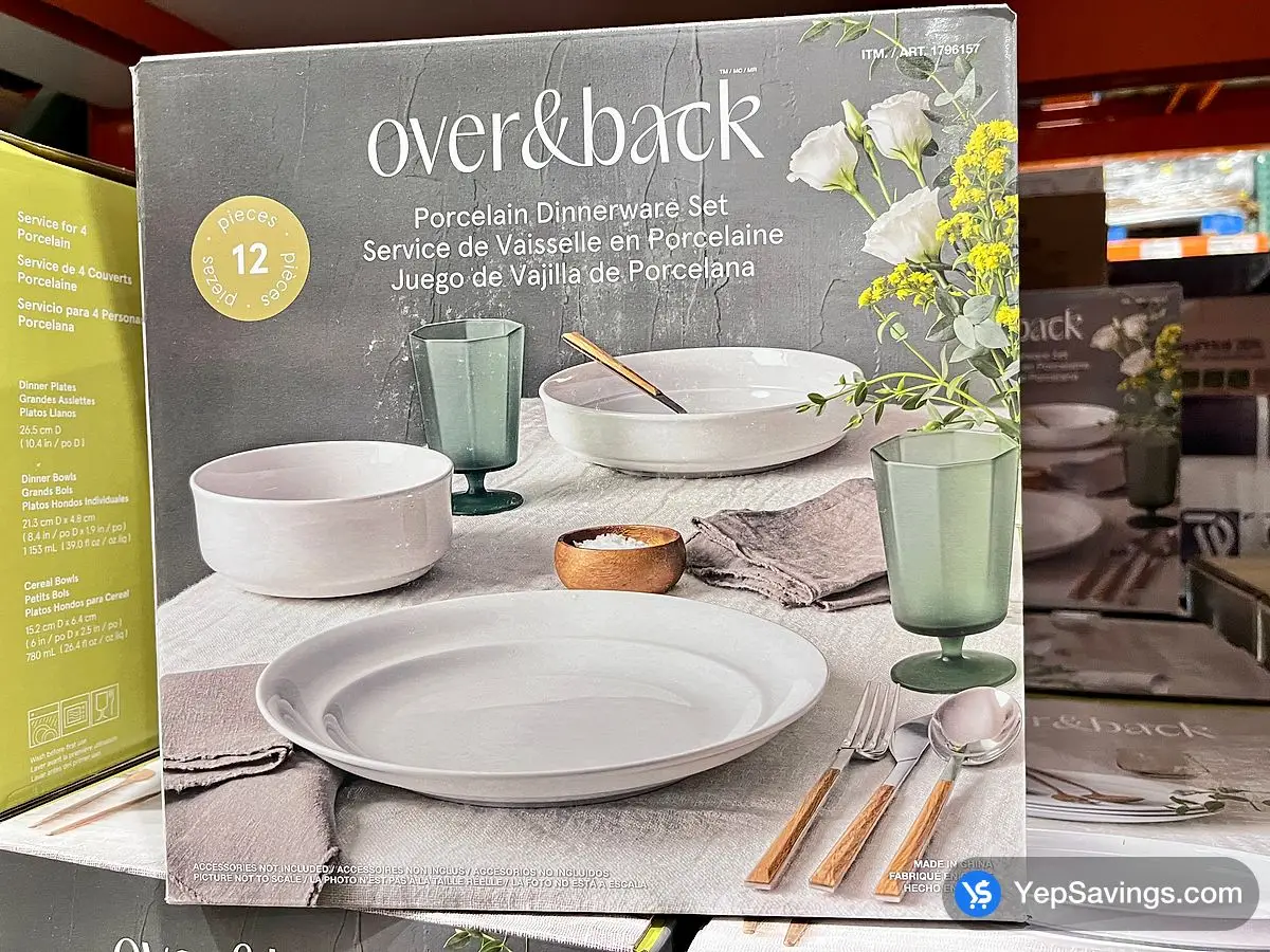 Costco Over And Back Dinnerware: Stylish Savings 2 Costco Over And Back Dinnerware: Stylish Savings