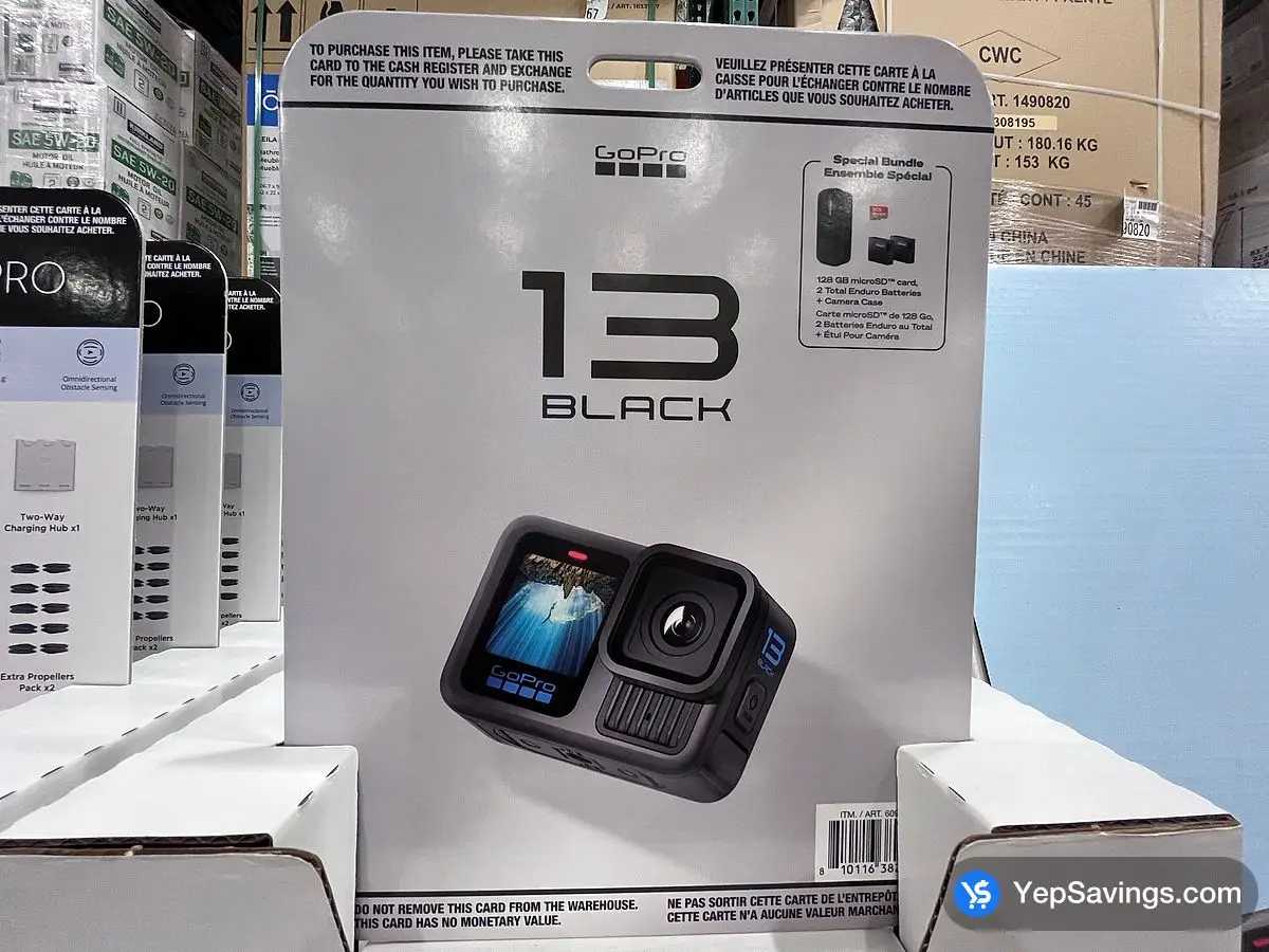 Costco GOPRO HERO 13 CHDCB - 131 - RT BUNDLE - Canada (ITM 6094013)