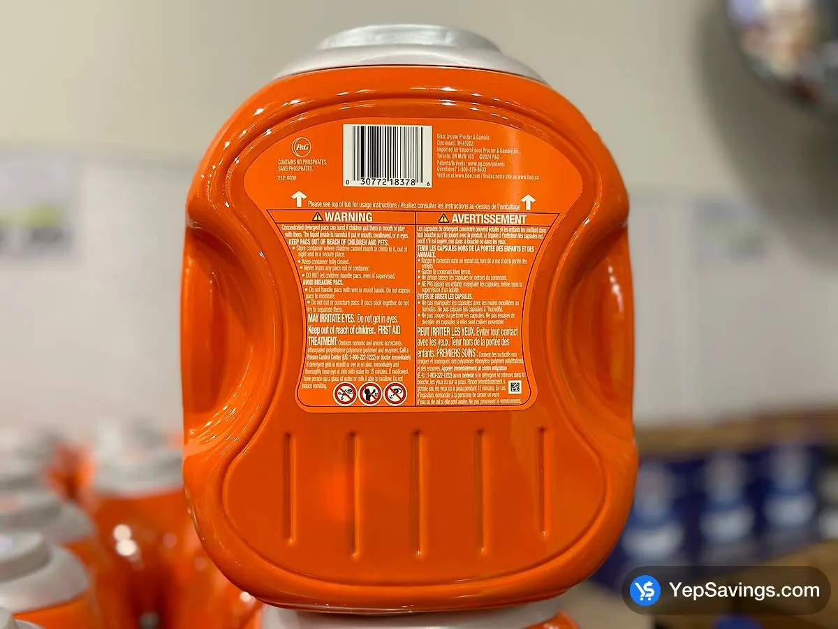 Costco TIDE PODS HYGIENIC CLEAN PACK OF 79 - Canada (ITM 1845657)