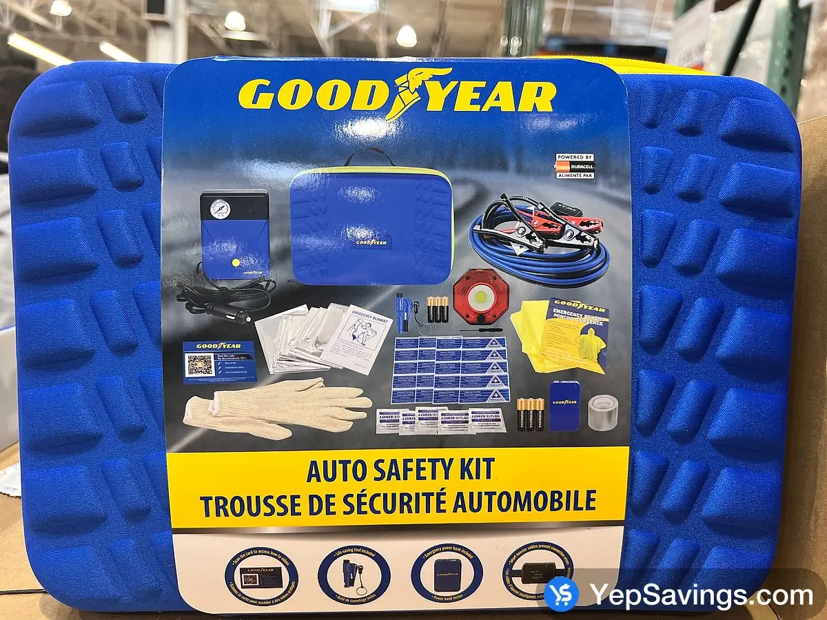 GOODYEAR AUTO SAFETY KIT  ITM 2555662 at Costco
