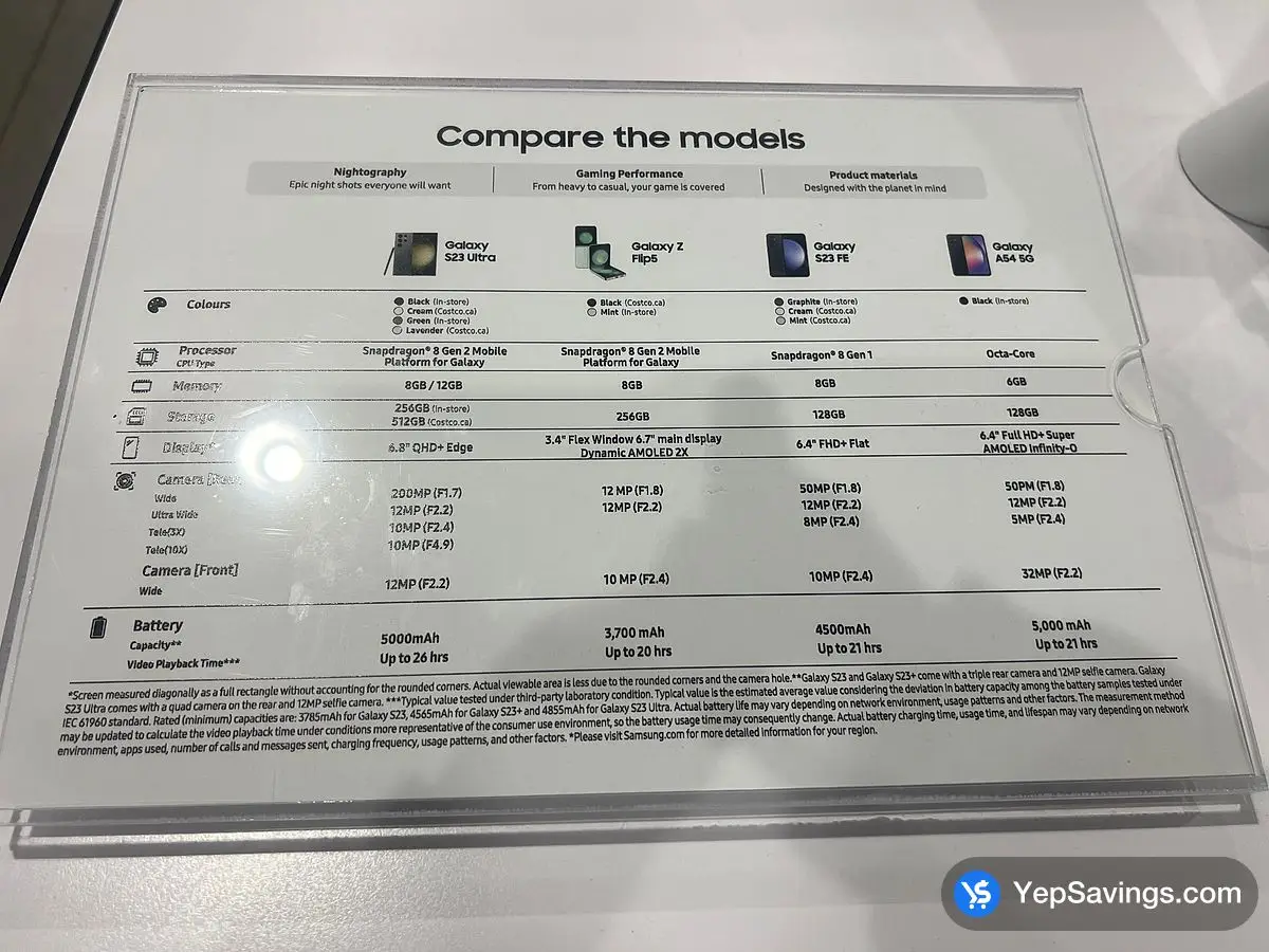 Costco SAMSUNG S23 ULTRA 256GB GREEN - Canada (ITM 8777868)