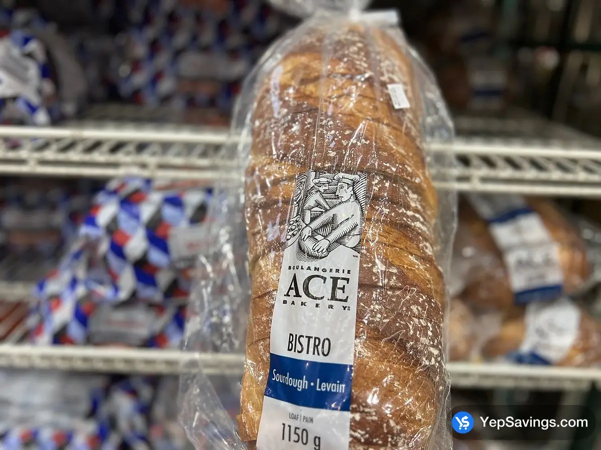 Costco ACE BAKERY SOURDOUGH BISTRO BREAD 1,150 g D2 - Canada (ITM 1764168)
