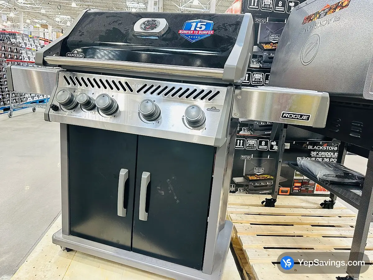 Costco NAPOLEON ROGUE 525 NATURAL GAS GRILL- 57,000 BTU - Canada (ITM 1859966)