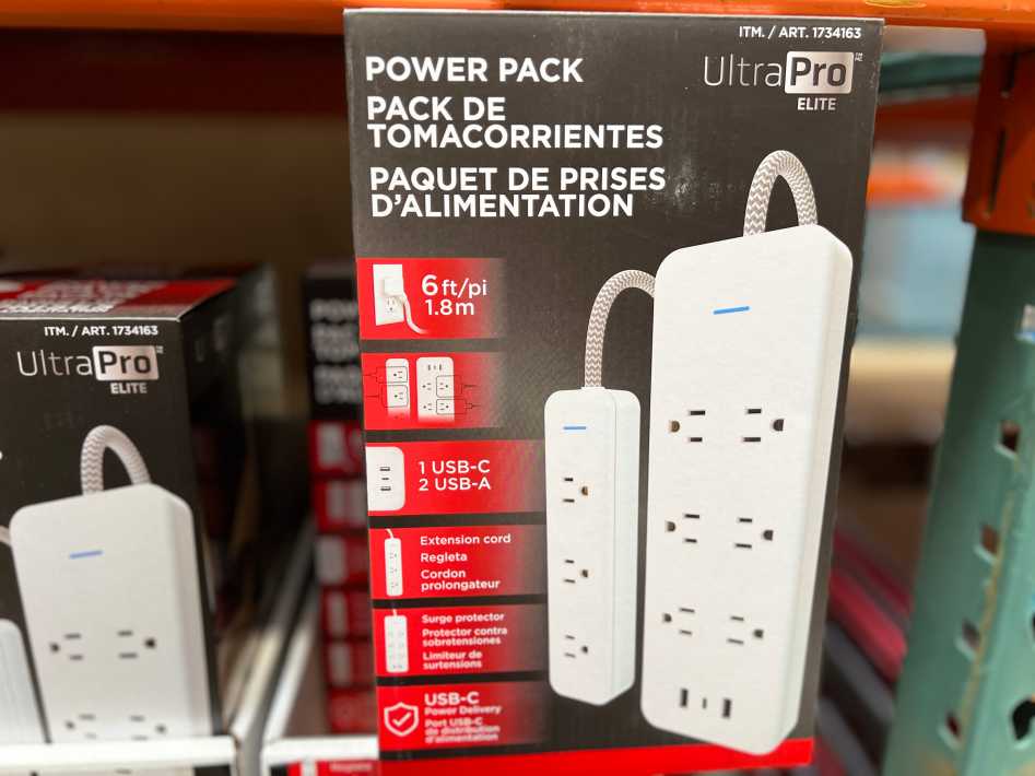 ULTRA PRO USB / AC POWER BAR PACK OF 2 ITM 1734163 at Costco