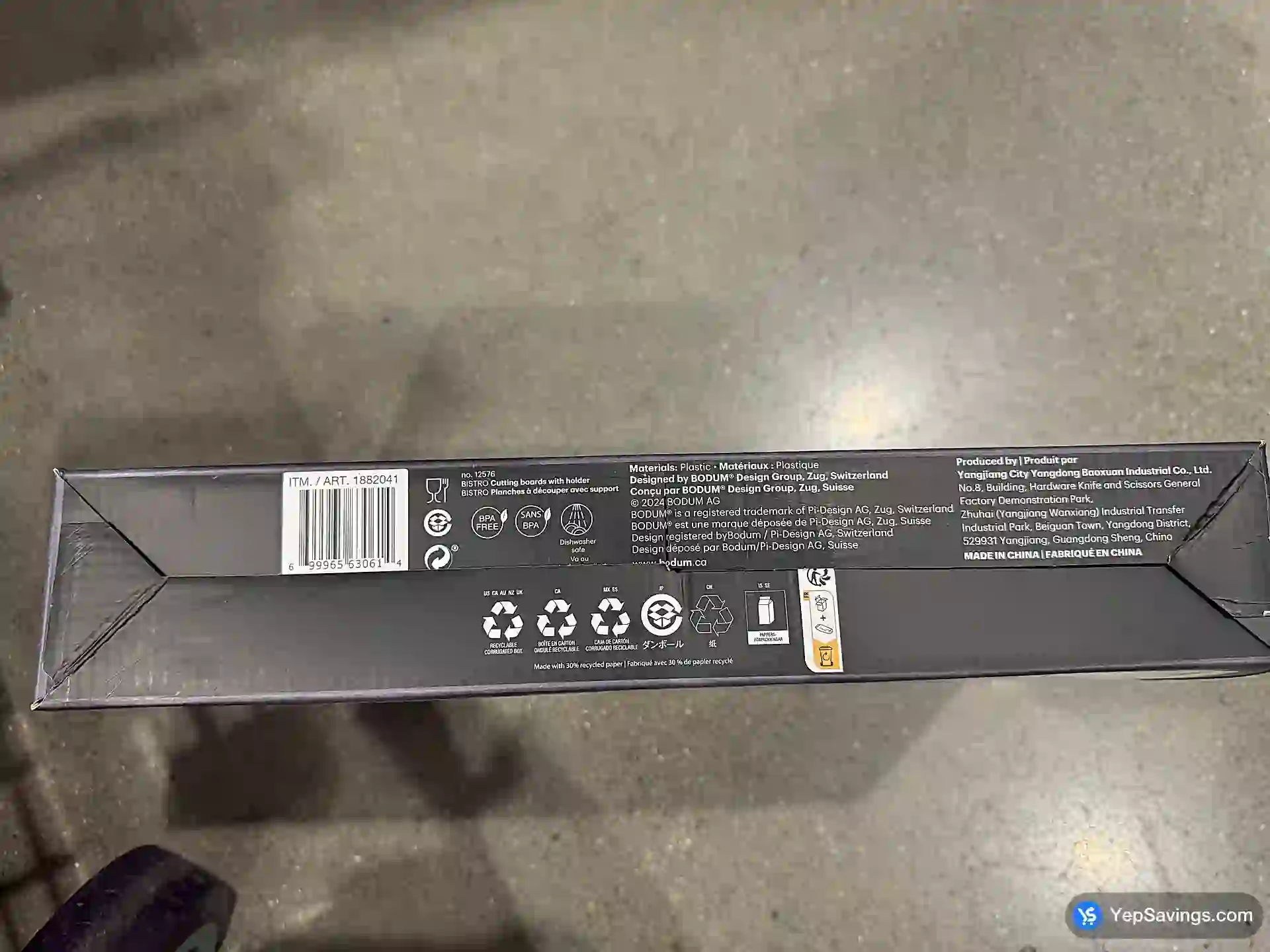 Costco BODUM CUTTING BOARDS 3 PIECES - Canada (ITM 11882041)