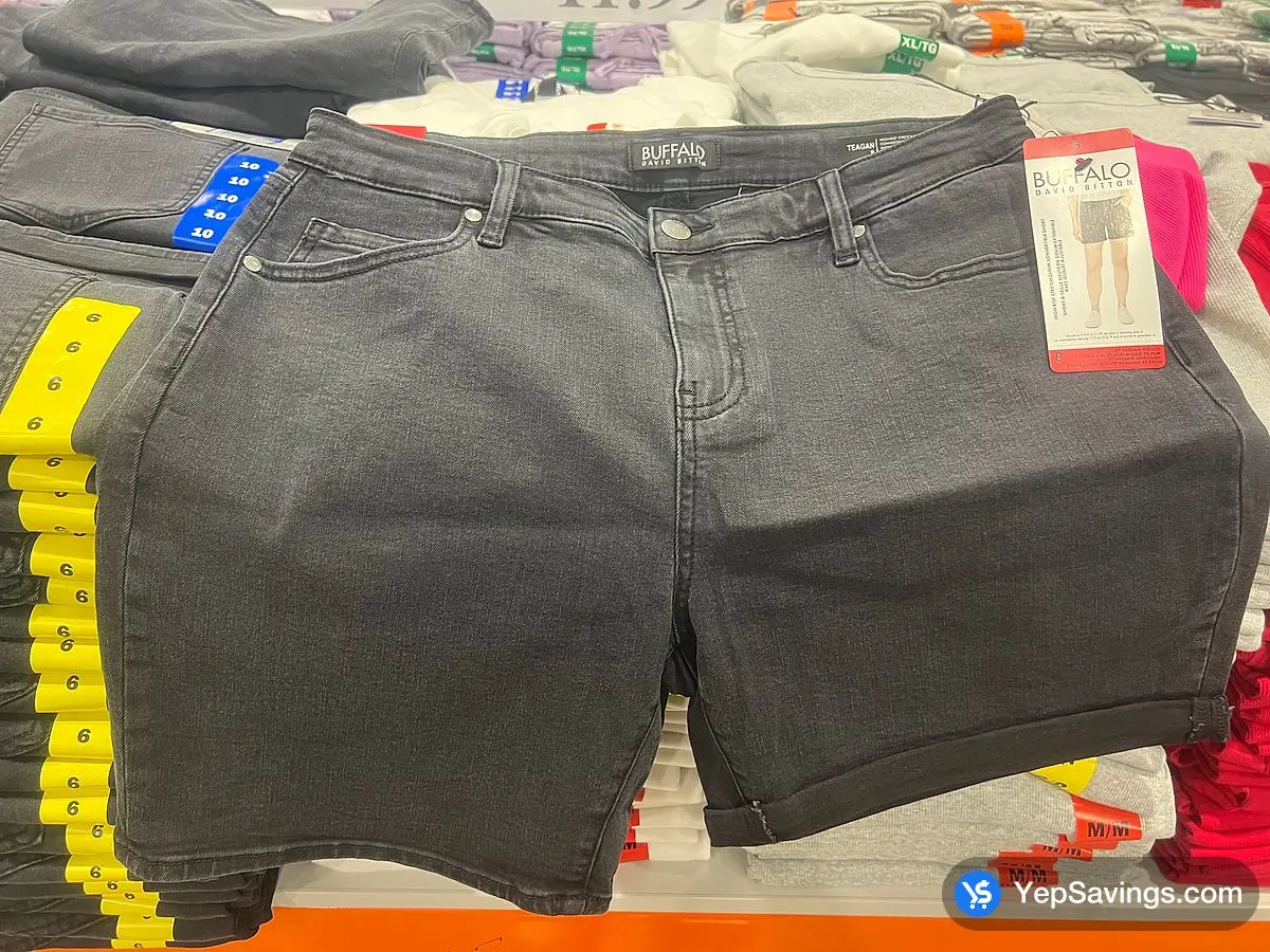 BUFFALO DENIM SHORT + LADIES SIZES 4-16 ITM 2058100 at Costco