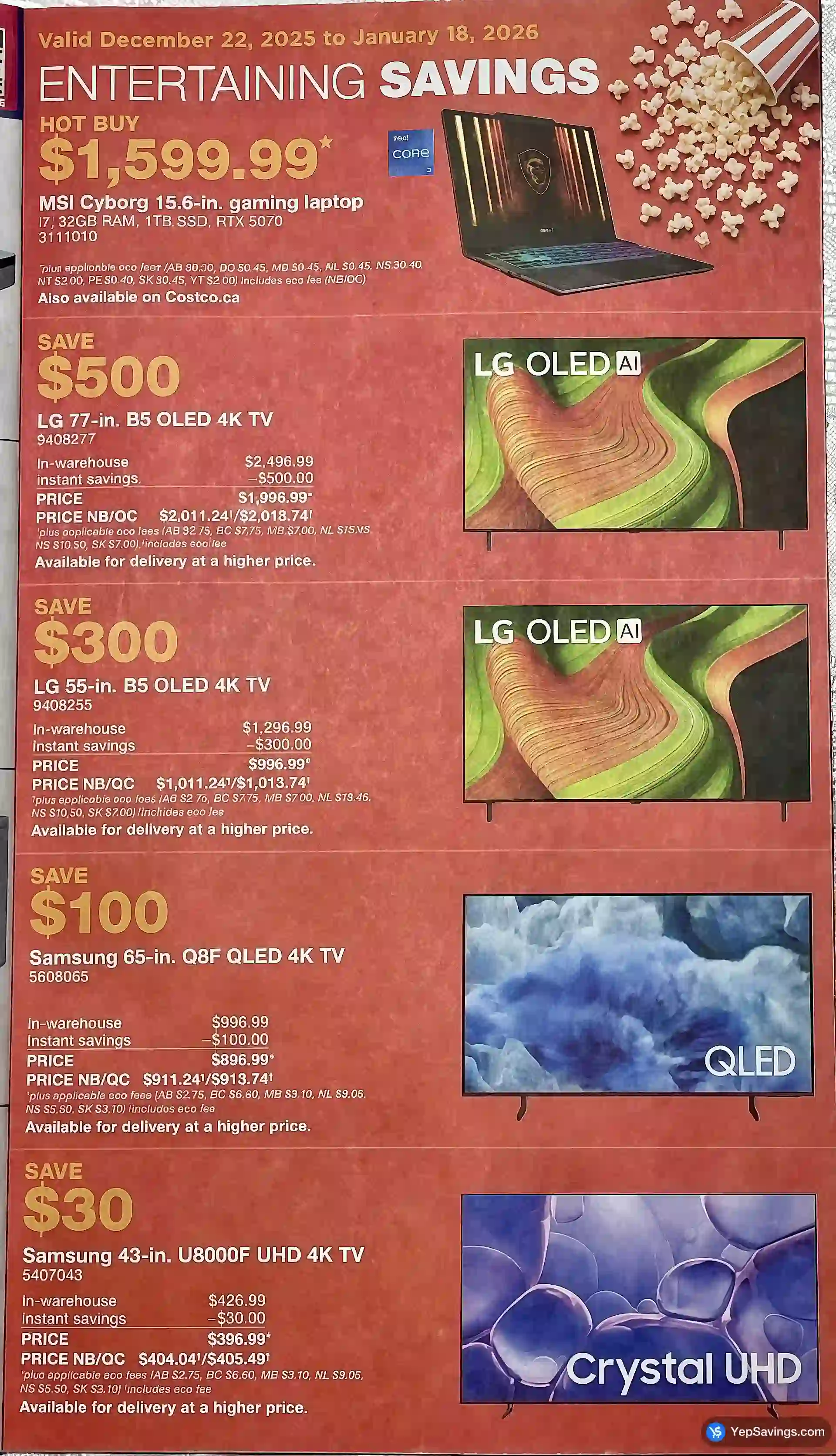 Costco flyer page 5