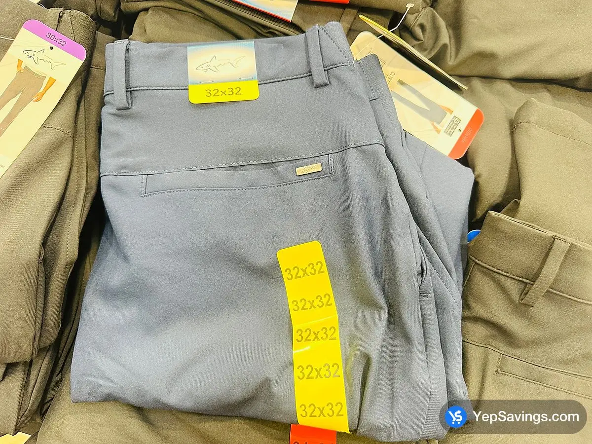 Costco GREG NORMAN PANT + MENS SIZES 30-40 - Canada (ITM 1933334)