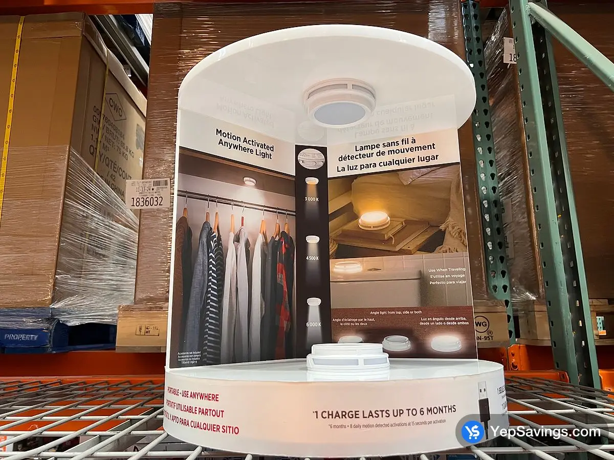 Costco INFINITY X1 RECHARGEABLE LIGHTS PACK OF 2 - Canada (ITM 1718605)