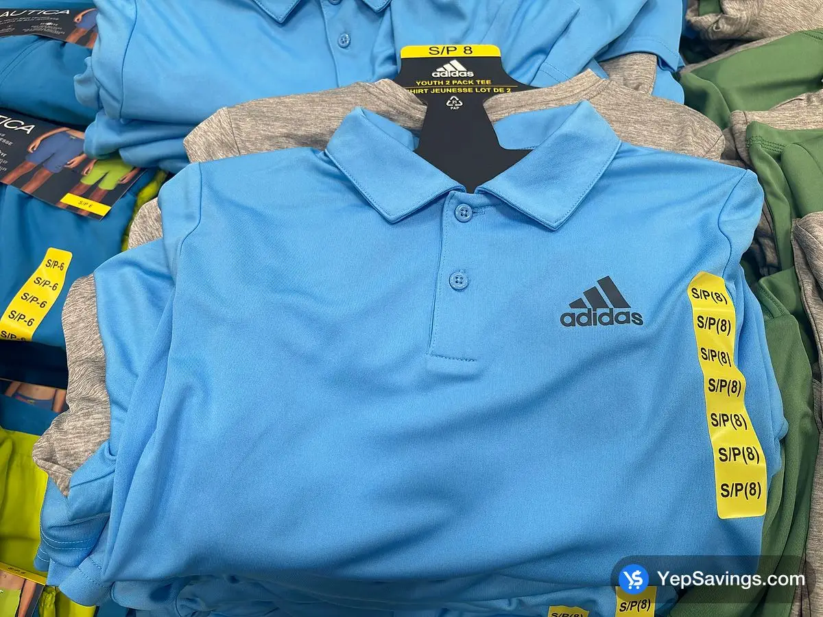Costco ADIDAS POLO AND TSHIRT SET BOYS SIZES 8-18 / 20 - Canada (ITM 1746596)