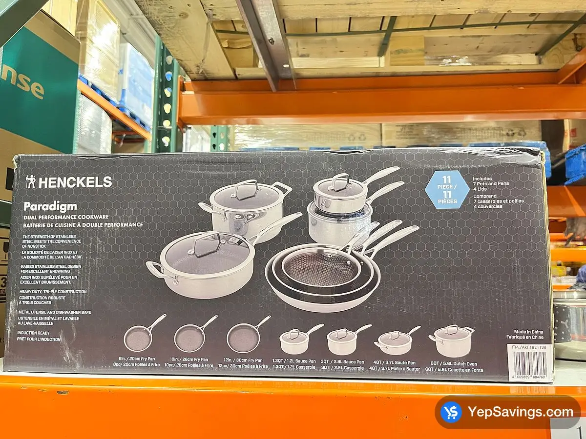 Costco ZWILLING PARADIGM COOKWARE SET 11 PIECES - Canada (ITM 1821128)