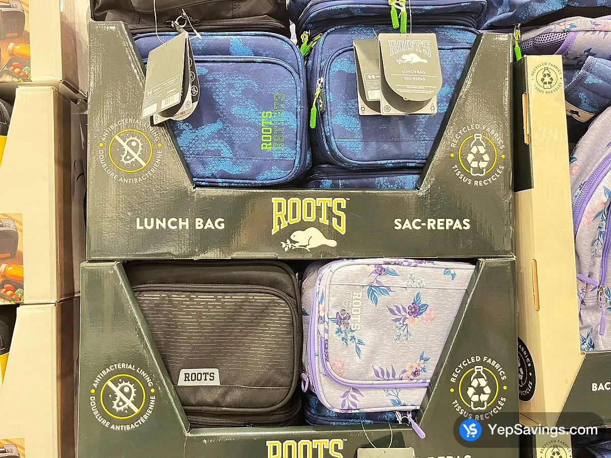 Costco ROOTS LUNCH BAG 10 L CAPACITY - Canada (ITM 1898294)
