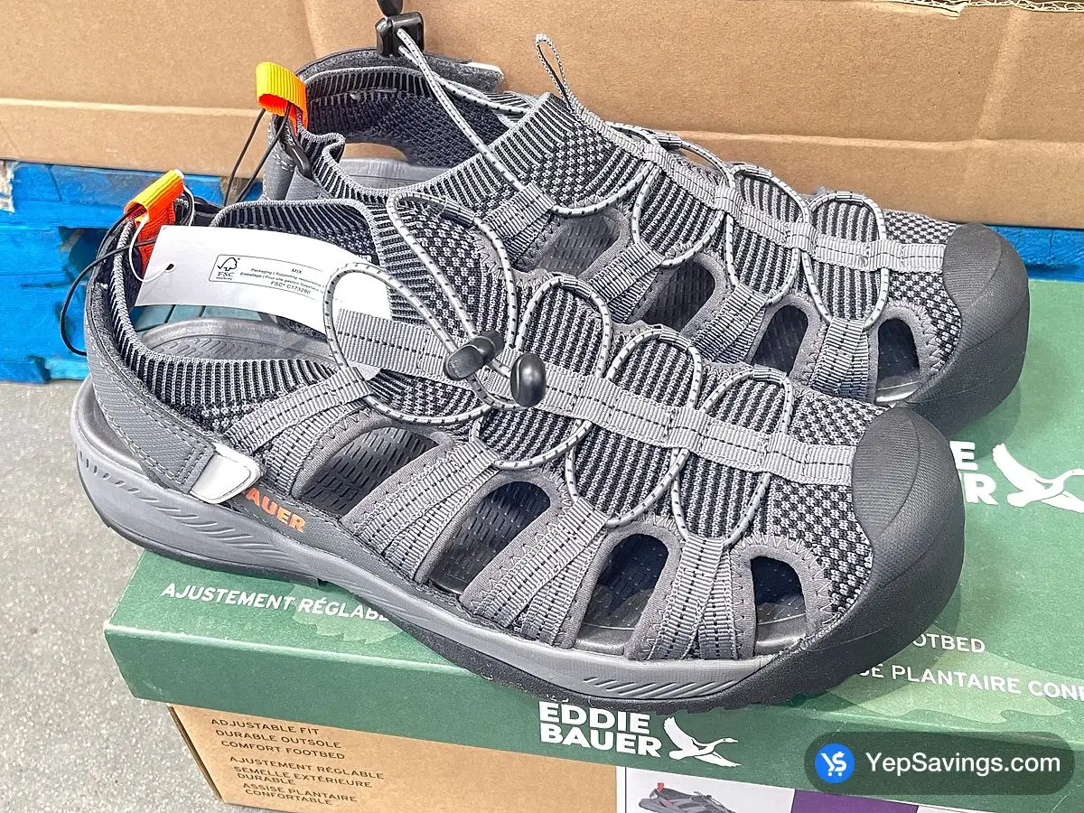 Costco EDDIE BAUER CLOSED TOE SHOE MENS SIZES 7-13 - Canada (ITM 1862983)